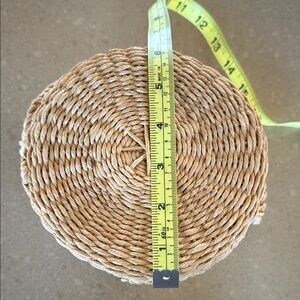 Natural Woven Rope Storage Basket